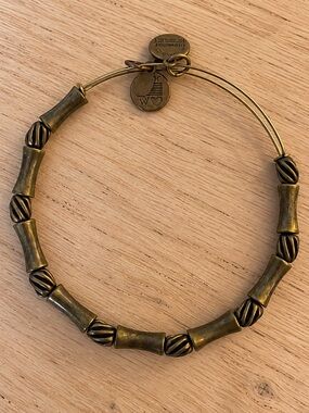 ALEX AND ANI Vintage 66 Moroccan Refuge Bamboo Beaded Expandable Bangle Bracelet